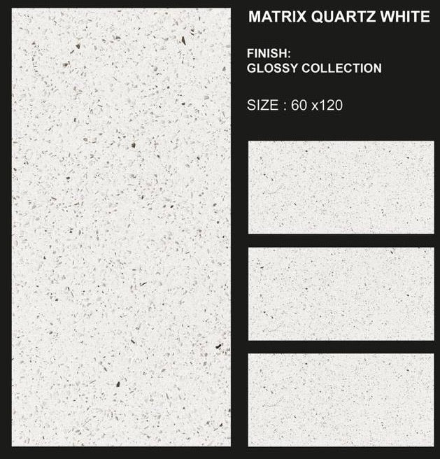 MATRIX QUARTZ WHITE