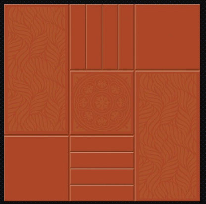 50/50 TERRACOTTA PATTERN