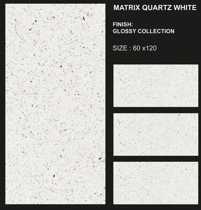 MATRIX QUARTZ WHITE